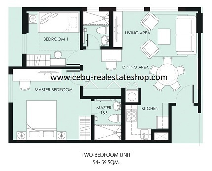 grand residences cebu 2 bedroom for sale