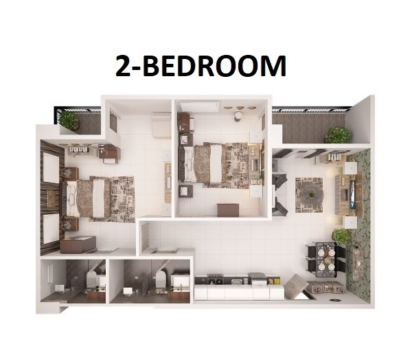 le menda nivel 2 bedroom for sale