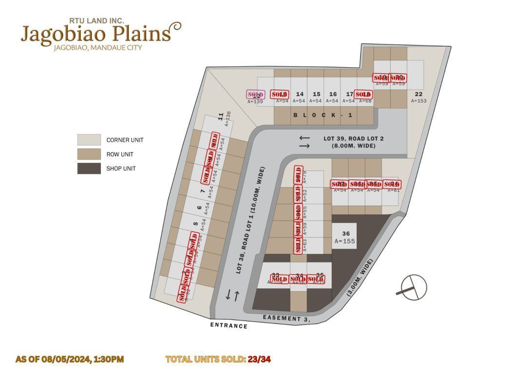 jagobiao plains subdivision site plan