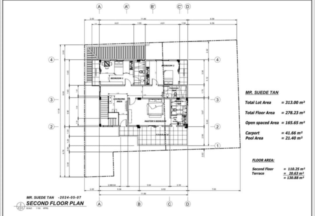 nice house single detached floor plan