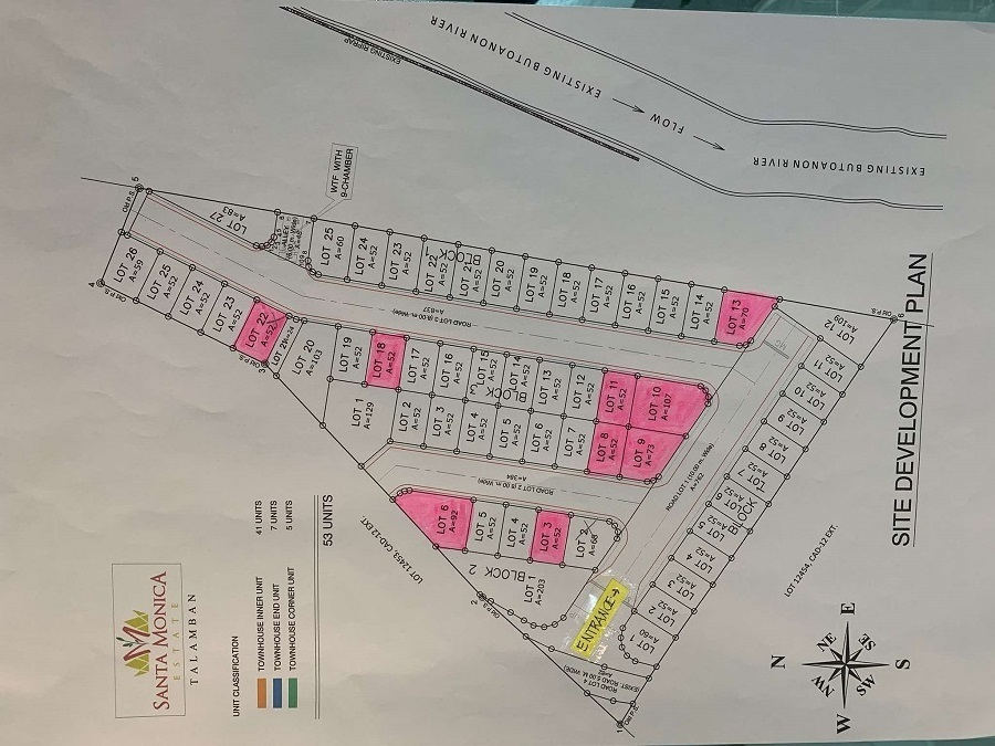 santa monica estate site plan